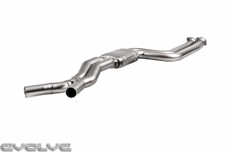 Akrapovic Evolution Link pipe set (Titanium) - BMW 2 Series F87 M2 Competition - Evolve Automotive